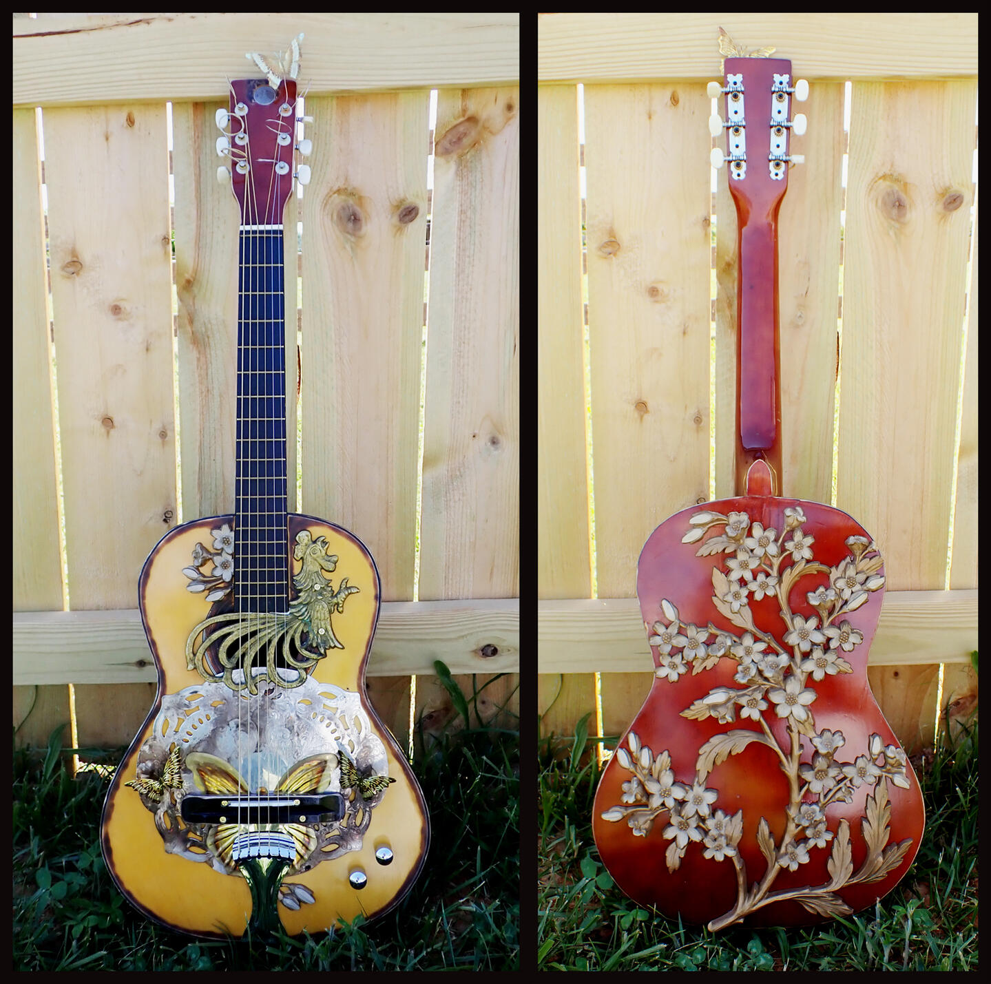 folk art acoustic electric resonator guitar southland summer nashville picks