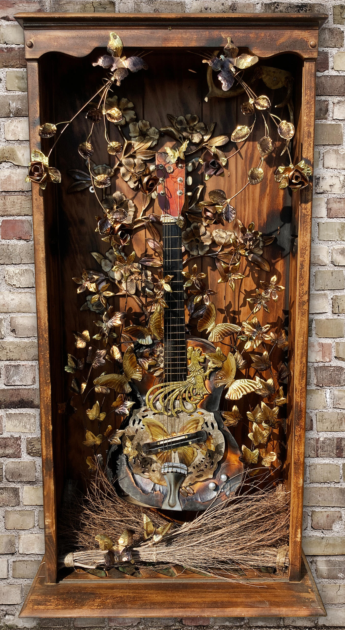 folk art acoustic electric resonator guitar ukulele nashville picks